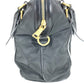PRADA 1BB01 2-Way Handbag/Tote Bag with Triangle Logo and Plaque, Crossbody/Shoulder Bag, Leather/Nylon, Unisex, Black