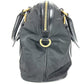PRADA 1BB01 2-Way Handbag/Tote Bag with Triangle Logo and Plaque, Crossbody/Shoulder Bag, Leather/Nylon, Unisex, Black