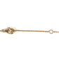 CARTIER Amulet de Cartier 1 Diamond XS Chain Necklace, 18K Gold, Au750, Women's
