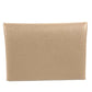 HERMES Calvi Duo Bifold Wallet with Card Case, Coin Purse, Business Card Holder, Pass Case, Coin Case, Epson, Unisex, Etoupe, Gray