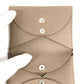 HERMES Calvi Duo Bifold Wallet with Card Case, Coin Purse, Business Card Holder, Pass Case, Coin Case, Epson, Unisex, Etoupe, Gray