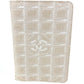 CHANEL New Travel Line Logo Planner, Stationery, Nylon Canvas Cover, Unisex, Beige