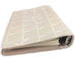 CHANEL New Travel Line Logo Planner, Stationery, Nylon Canvas Cover, Unisex, Beige