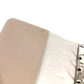 CHANEL New Travel Line Logo Planner, Stationery, Nylon Canvas Cover, Unisex, Beige