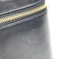 CHANEL CC Coco Mark Logo Picolore Vanity Bag Pouch Box Handbag Leather Women's Black