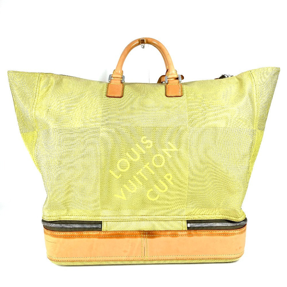 LOUIS VUITTON M80631 LV CUP Damier Geant Southern Cross Travel Bag, Boston Bag, Damier Geant Canvas, Unisex, Yellow