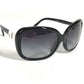 CHANEL 5171-A Ribbon CC Coco Mark Logo Glasses Eyewear Sunglasses Plastic Women's Black