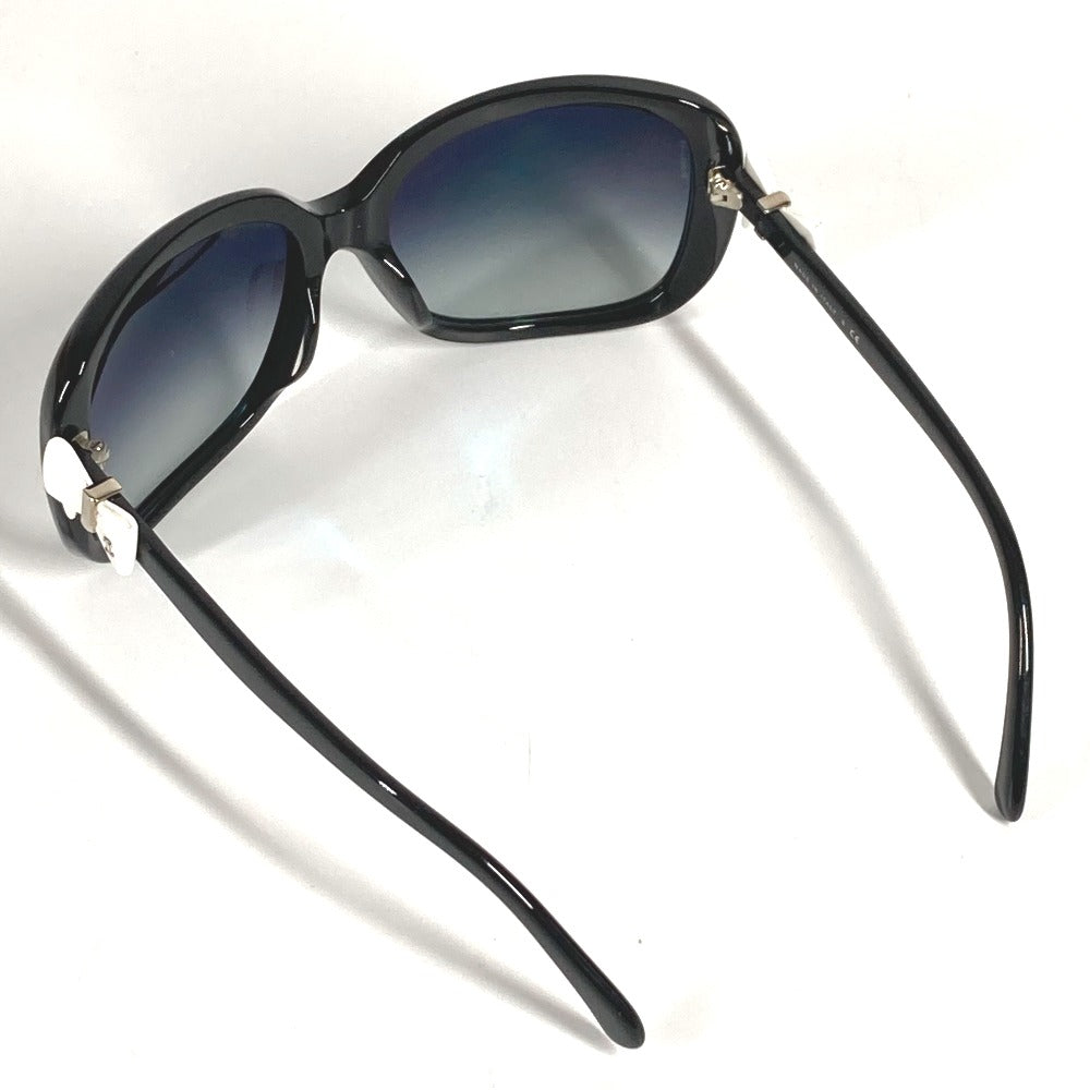 CHANEL 5171-A Ribbon CC Coco Mark Logo Glasses Eyewear Sunglasses Plastic Women's Black