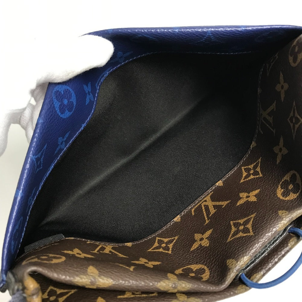 LOUIS VUITTON M43854 モノグラム キムジョーンズ スプリット サコッシュ 斜め掛け カバン ショルダーバッグ モノグラムキャンバス ユニセックス ブラウン