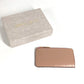 JIMMY CHOO logo card case, business card holder, pass case, fragment case, wallet, coin purse, leather, unisex, pink