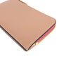 JIMMY CHOO logo card case, business card holder, pass case, fragment case, wallet, coin purse, leather, unisex, pink