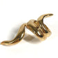 LOUIS VUITTON MP1955 Logo Accessory Jewelry Ring Metal Unisex Gold