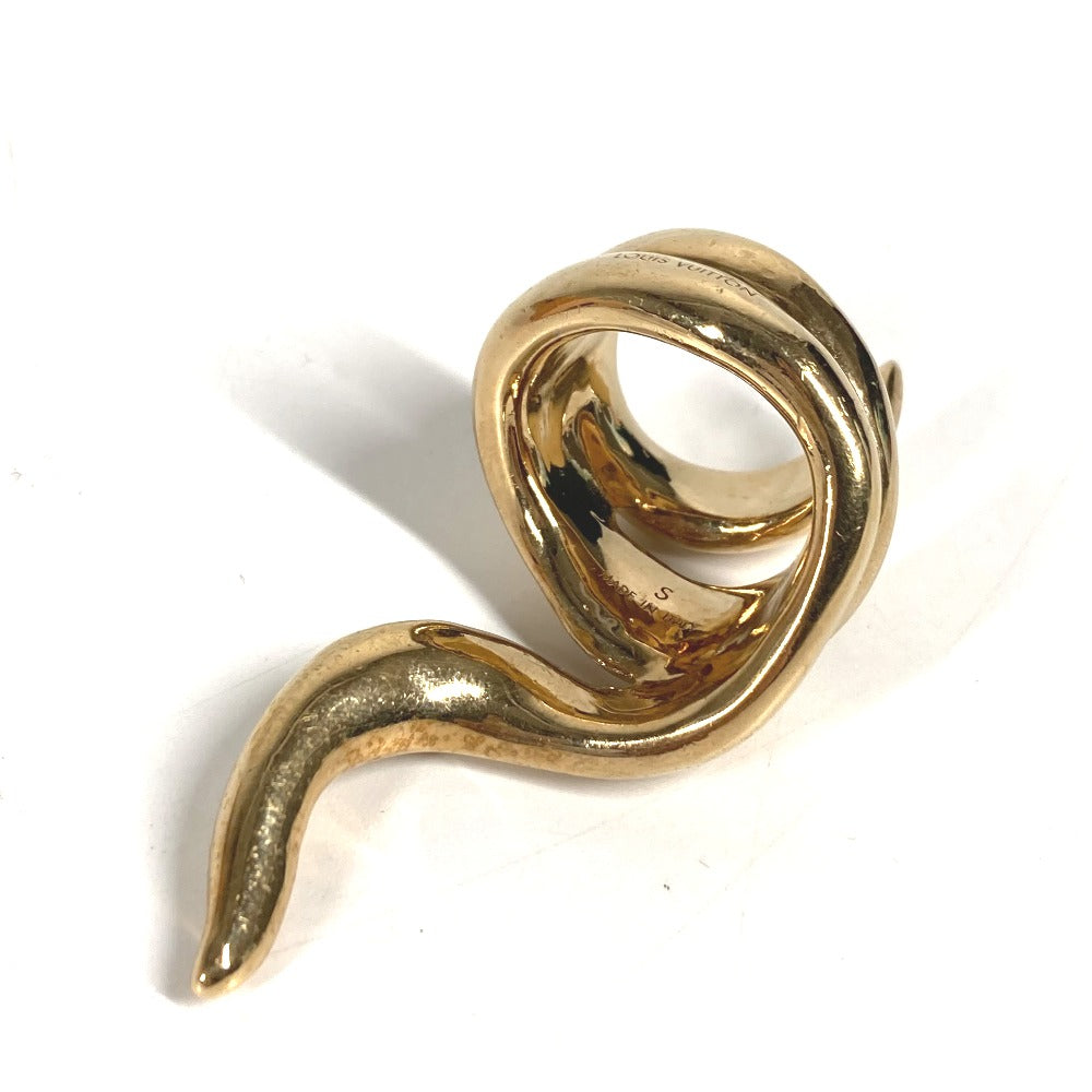 LOUIS VUITTON MP1955 Logo Accessory Jewelry Ring Metal Unisex Gold