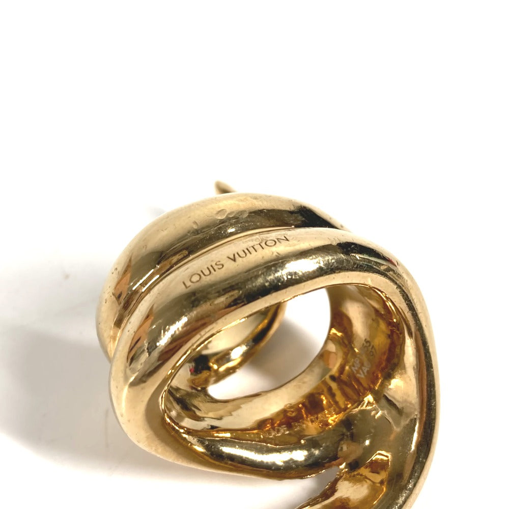 LOUIS VUITTON MP1955 Logo Accessory Jewelry Ring Metal Unisex Gold