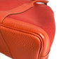 HERMES トートバッグ ガーデンパーティポケット 36 PM カバン ハンドバッグ トワルミリタリー ユニセックス ルージュトマト×カプシーヌ レッド