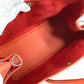 HERMES トートバッグ ガーデンパーティポケット 36 PM カバン ハンドバッグ トワルミリタリー ユニセックス ルージュトマト×カプシーヌ レッド