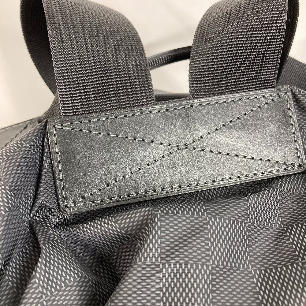 LOUIS VUITTON N41189 ダミエ アヴァンチュール ライトパック ギャラクシー カバン バッグパック リュックサック レザー/ナイロン ユニセックス ブラック
