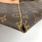 LOUIS VUITTON 不明 モノグラム CLASSIC クラシック ロゴ ポーチ セカンドバッグ クラッチバッグ モノグラムキャンバス ユニセックス ブラウン
