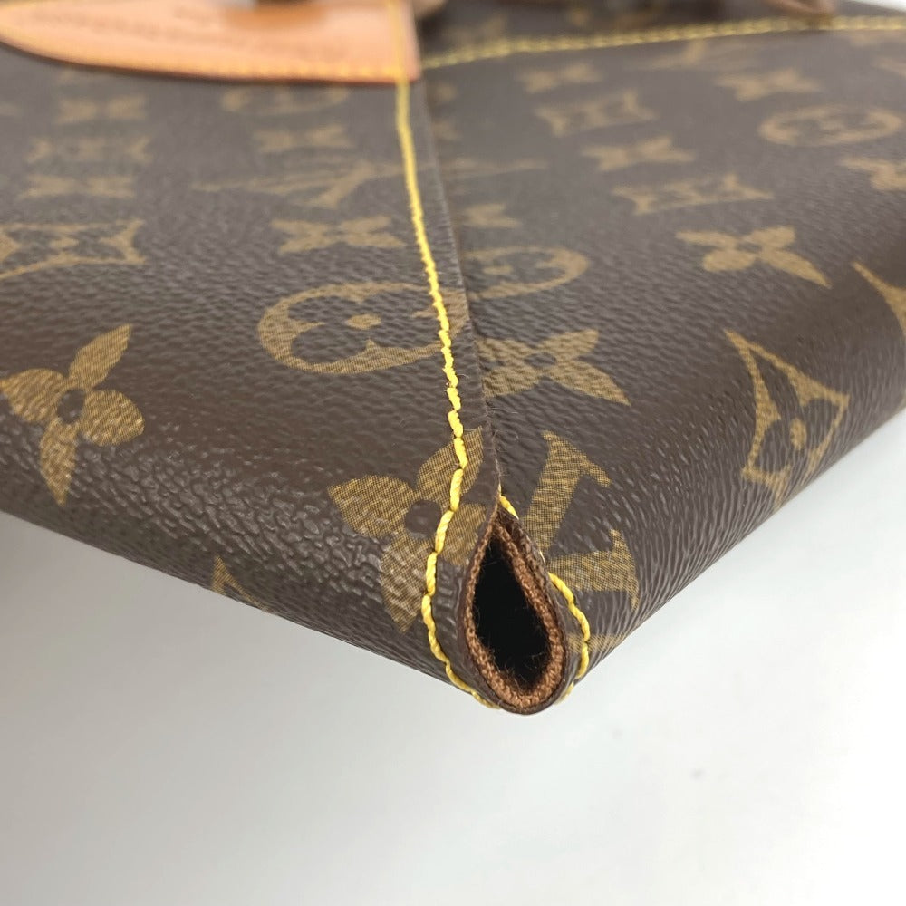 LOUIS VUITTON 不明 モノグラム CLASSIC クラシック ロゴ ポーチ セカンドバッグ クラッチバッグ モノグラムキャンバス ユニセックス ブラウン