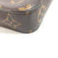 LOUIS VUITTON 不明 モノグラム パンダ 上海 中国 ポシェットフェリシー カバン 斜め掛け チェーンバッグ 長財布 チェーンウォレット ショルダーバッグ モノグラムキャンバス レディース ブラウン