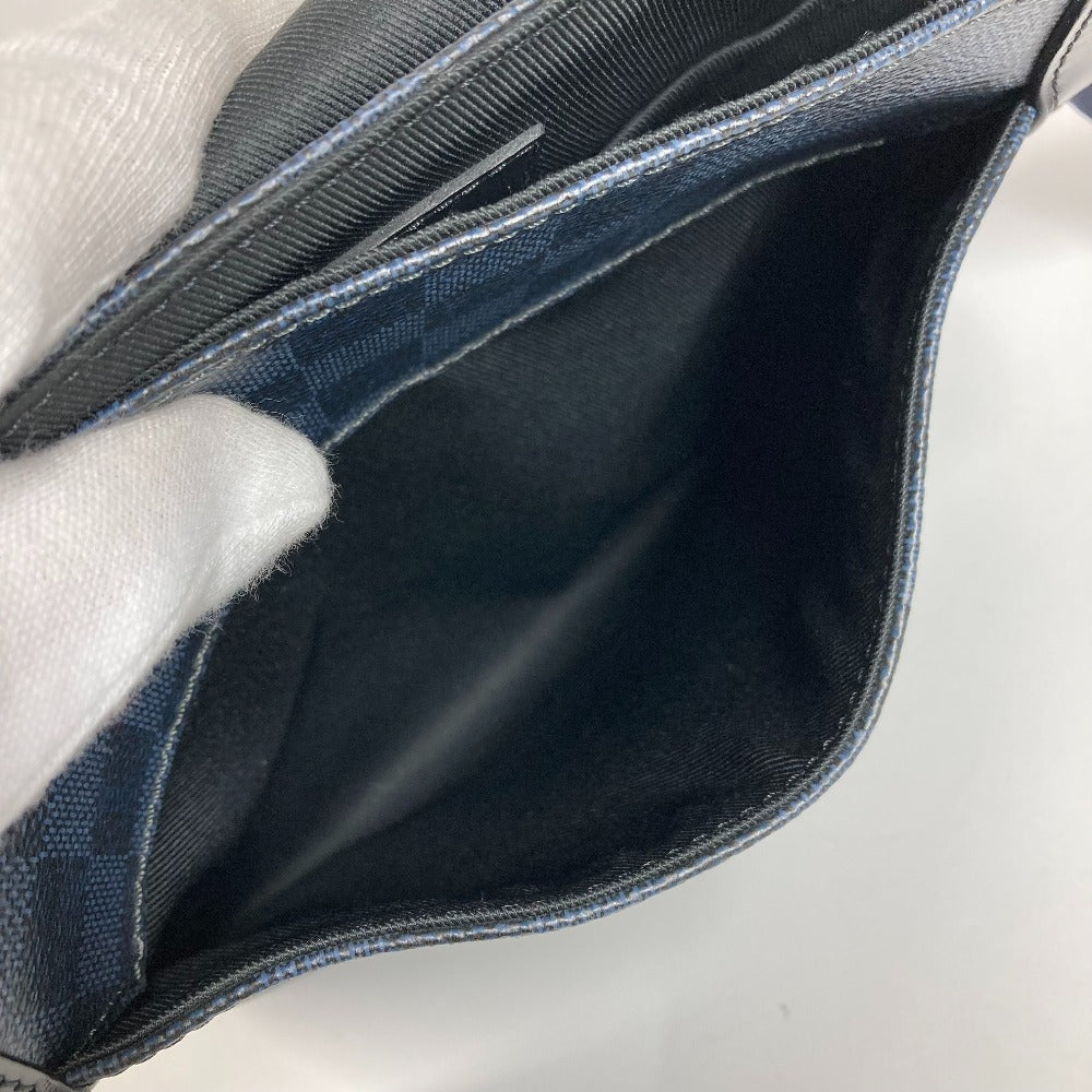 LOUIS VUITTON N50005 ダミエコバルト ディストリクトPM ディストリクト PM 斜め掛け カバン フラップ ショルダーバッグ ダミエコバルトキャンバス ユニセックス ネイビー