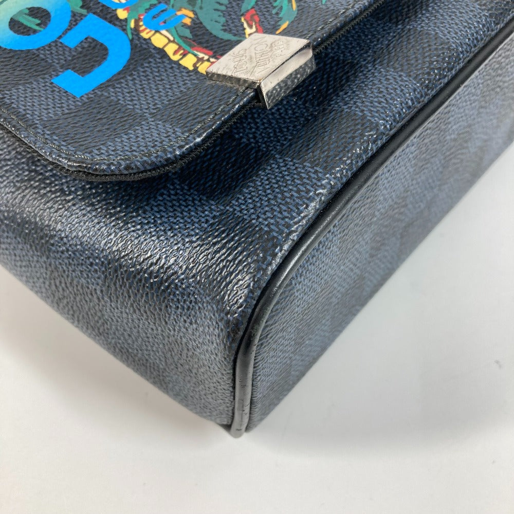 LOUIS VUITTON N50005 ダミエコバルト ディストリクトPM ディストリクト PM 斜め掛け カバン フラップ ショルダーバッグ ダミエコバルトキャンバス ユニセックス ネイビー