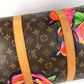 LOUIS VUITTON M48605 モノグラム・ローズ 薔薇 キーポル50 キーポル 50 旅行バッグ トラベルバッグ カバン ボストンバッグ モノグラムキャンバス レディース ピンク