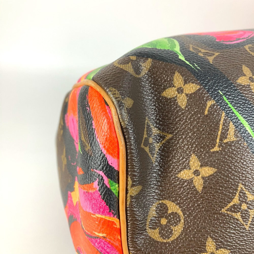 LOUIS VUITTON M48605 モノグラム・ローズ 薔薇 キーポル50 キーポル 50 旅行バッグ トラベルバッグ カバン ボストンバッグ モノグラムキャンバス レディース ピンク