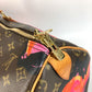 LOUIS VUITTON M48605 モノグラム・ローズ 薔薇 キーポル50 キーポル 50 旅行バッグ トラベルバッグ カバン ボストンバッグ モノグラムキャンバス レディース ピンク