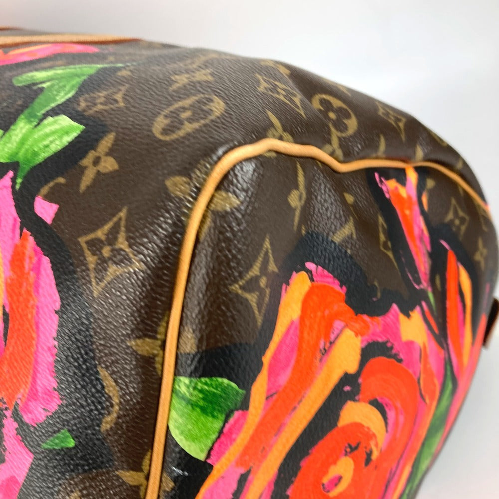 LOUIS VUITTON M48605 モノグラム・ローズ 薔薇 キーポル50 キーポル 50 旅行バッグ トラベルバッグ カバン ボストンバッグ モノグラムキャンバス レディース ピンク