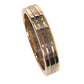 CARTIER Trinity Wedding Vendome Accessories Jewelry 18K Gold Ring for Women, Gold and Silver