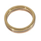 CARTIER Trinity Wedding Vendome Accessories Jewelry 18K Gold Ring for Women, Gold and Silver