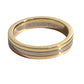 CARTIER Trinity Wedding Vendome Accessories Jewelry 18K Gold Ring for Women, Gold and Silver