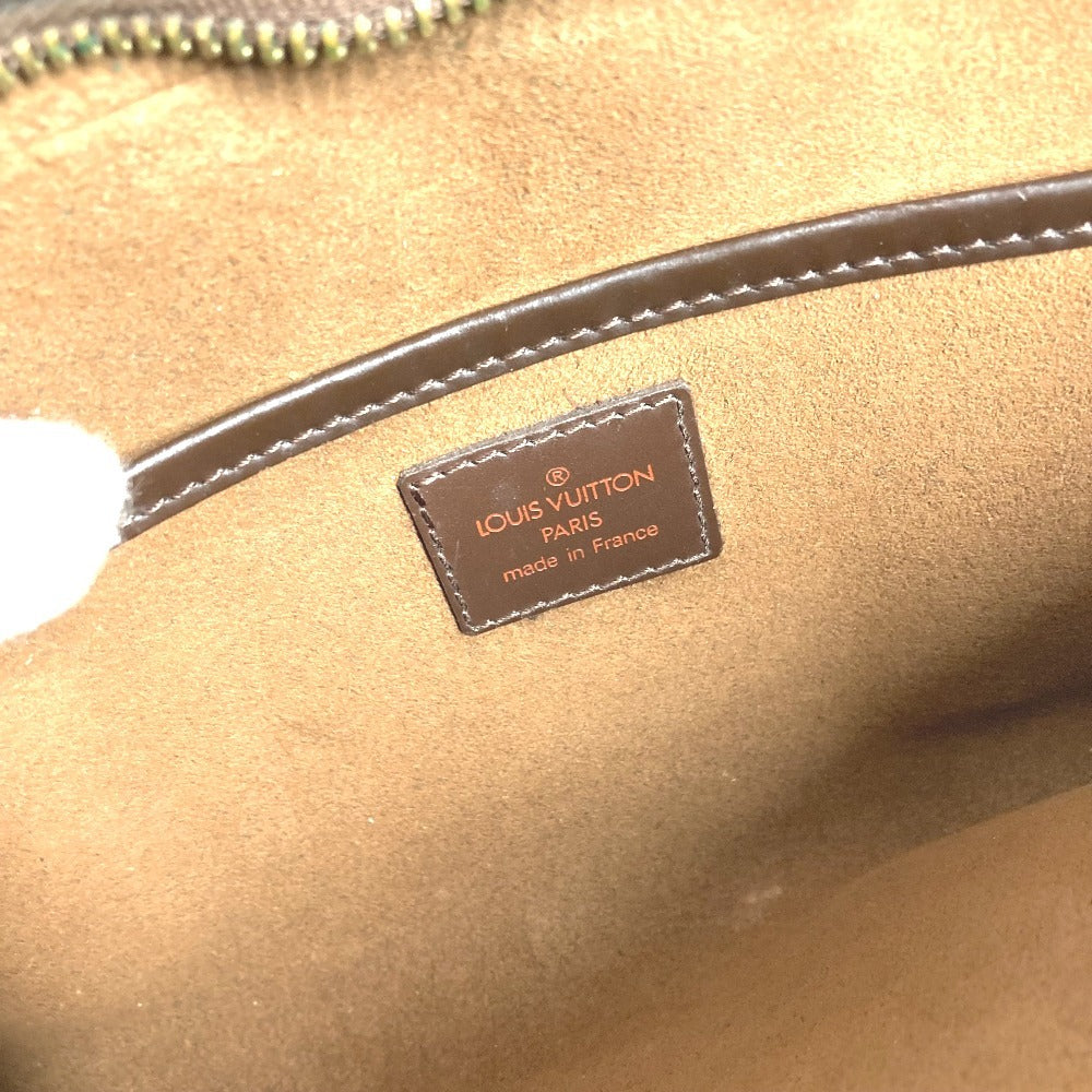 LOUIS VUITTON N51993 ダミエ サンルイ クラッチバッグ カバン ポーチ ストラップ付 セカンドバッグ ダミエキャンバス ユニセックス エベヌ ブラウン