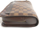 LOUIS VUITTON N51993 ダミエ サンルイ クラッチバッグ カバン ポーチ ストラップ付 セカンドバッグ ダミエキャンバス ユニセックス エベヌ ブラウン
