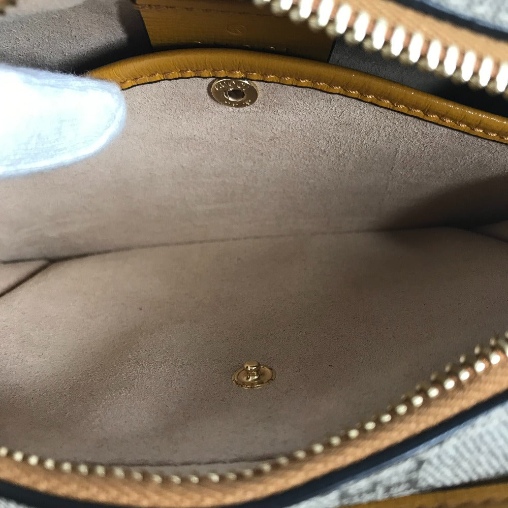 GUCCI 625764 GG Supreme GG Logo Clutch Bag/Pouch with Handle/Second Bag in GG Canvas/Leather, Unisex, Beige