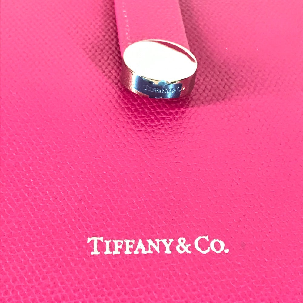 TIFFANY &amp; Co. Logo Tote Bag, Shoulder Bag, Leather, Unisex, Pink