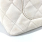 CHANEL CC ココマーク ロゴ キルティング マトラッセ 復刻トート フリンジ タッセル トートバッグ カバン 肩掛け 9618*** ショルダーバッグ レザー/キャンバス ユニセックス ホワイト
