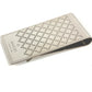 GUCCI Wallet Logo Bill Clip Money Clip SV925 Unisex Silver