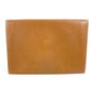 HERMES H logo vintage Pochette Rio clutch bag, pouch, or second bag in unisex brown leather.