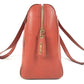 Vintage CHANEL shoulder bag, tote bag, Boston bag, leather, unisex, orange