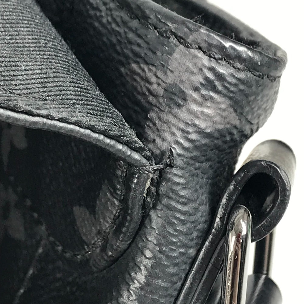 LOUIS VUITTON M40565 モノグラムエクリプス メッセンジャー・エクスプローラーPM カバン メッセンジャーバッグ 斜め掛け フラップ ショルダーバッグ モノグラムエクリプスキャンバス ユニセックス ブラック