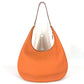 HERMES Gao Shoulder Bag, Leather, Women's, Orange