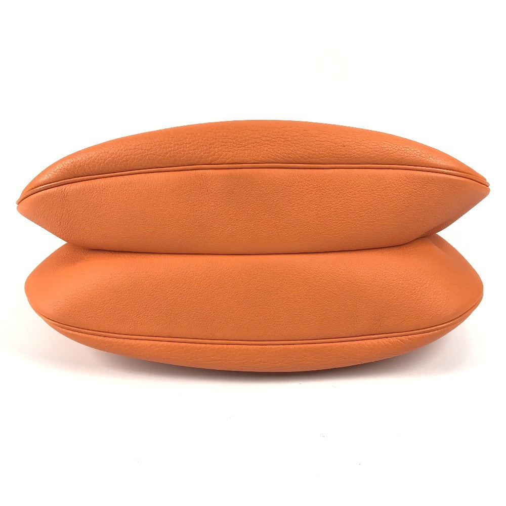 HERMES Gao Shoulder Bag, Leather, Women's, Orange