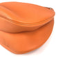 HERMES Gao Shoulder Bag, Leather, Women's, Orange
