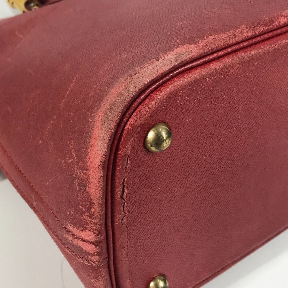HERMES 斜め掛け ボリード35 ボリード 35 2WAYバッグ ショルダーバッグ カバン ハンドバッグ クシュベル レディース レッド