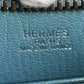 HERMES ベルランゴPM ベルランゴ PM カバン 斜め掛け ポシェット ショルダーバッグ レザー ユニセックス ブルー