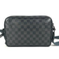 LOUIS VUITTON N40188 ダミエ・グラフィット アルファ・メッセンジャー カバン メッセンジャーバッグ 斜め掛け クロスボディ ショルダーバッグ ダミエグラフィットキャンバス ユニセックス ブラック