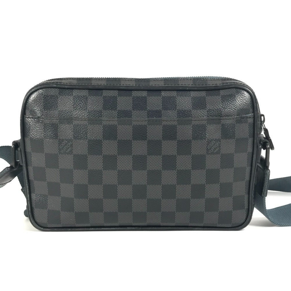 LOUIS VUITTON N40188 ダミエ・グラフィット アルファ・メッセンジャー カバン メッセンジャーバッグ 斜め掛け クロスボディ ショルダーバッグ ダミエグラフィットキャンバス ユニセックス ブラック