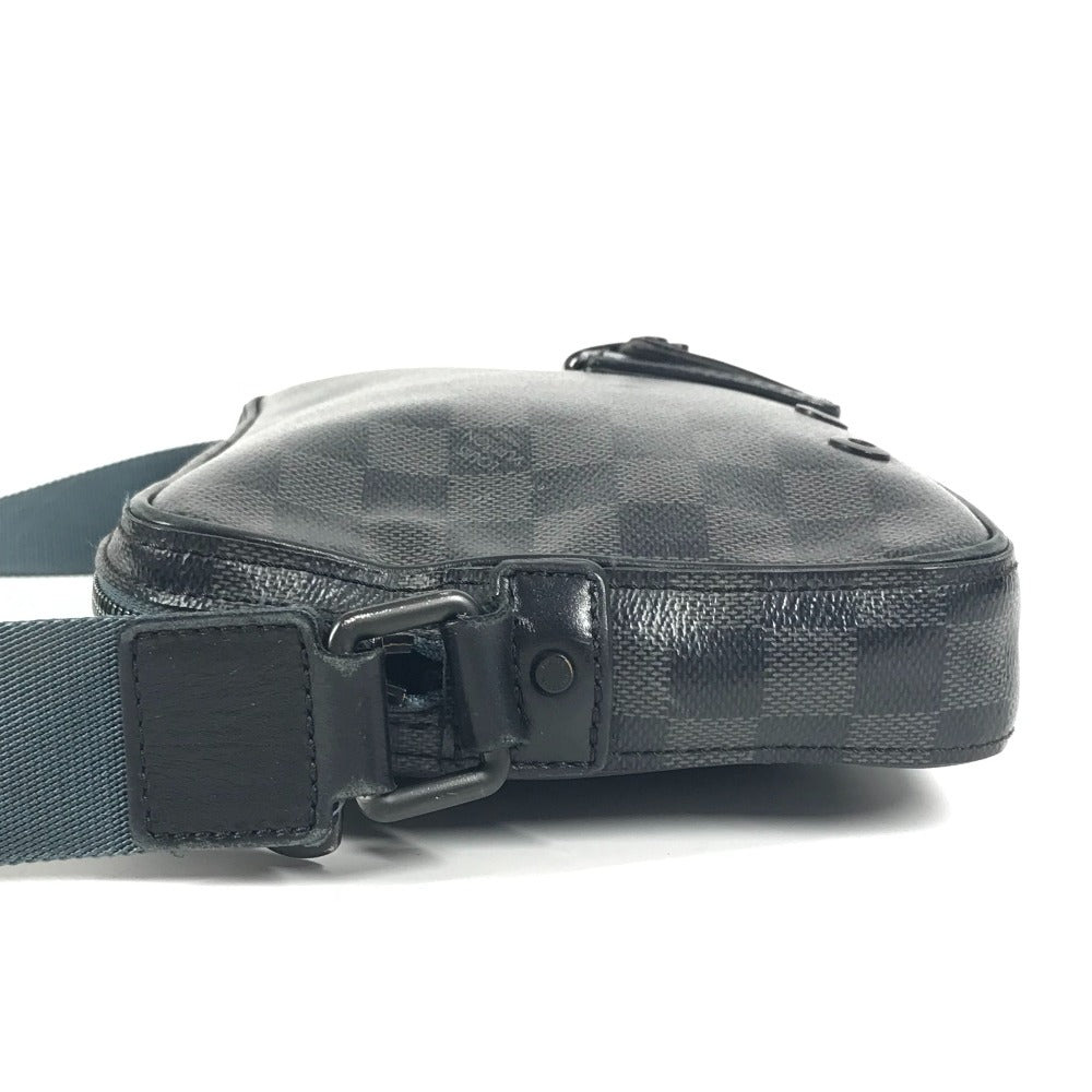 LOUIS VUITTON N40188 ダミエ・グラフィット アルファ・メッセンジャー カバン メッセンジャーバッグ 斜め掛け クロスボディ ショルダーバッグ ダミエグラフィットキャンバス ユニセックス ブラック